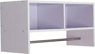 Homcom Wall Mounted Storage Hat Clothes Rack