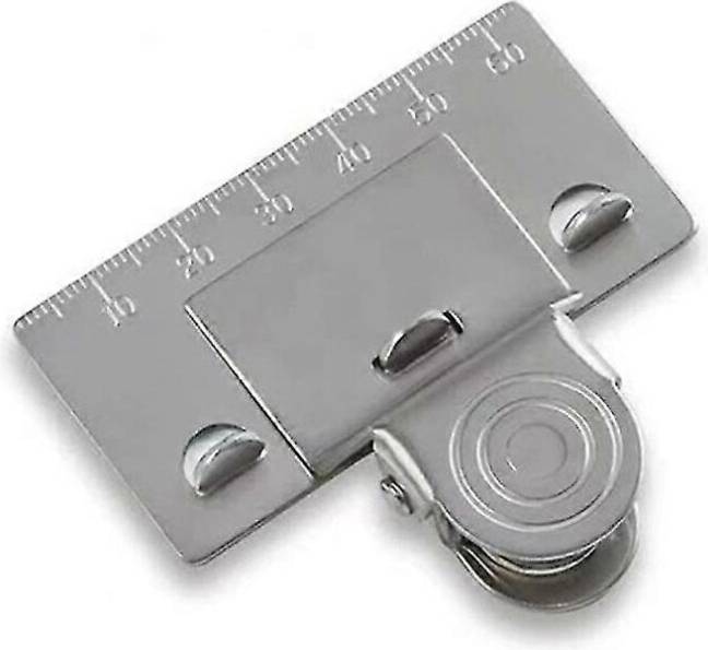 Kikidex Stainless Steel Measure Ruler 2pcs Measurement Tape