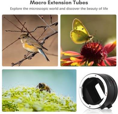 Camera Auto Focus Automatic Extension Tubes