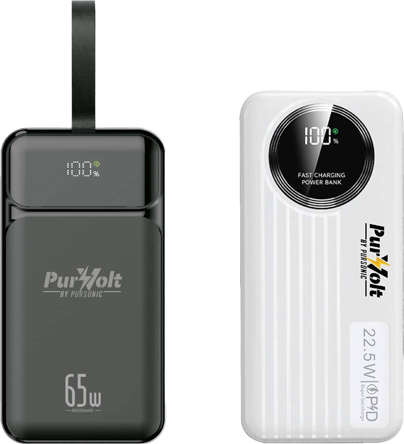 Power bank Pursonic PurVolt 40 mAh Power Bank LED Bank LED