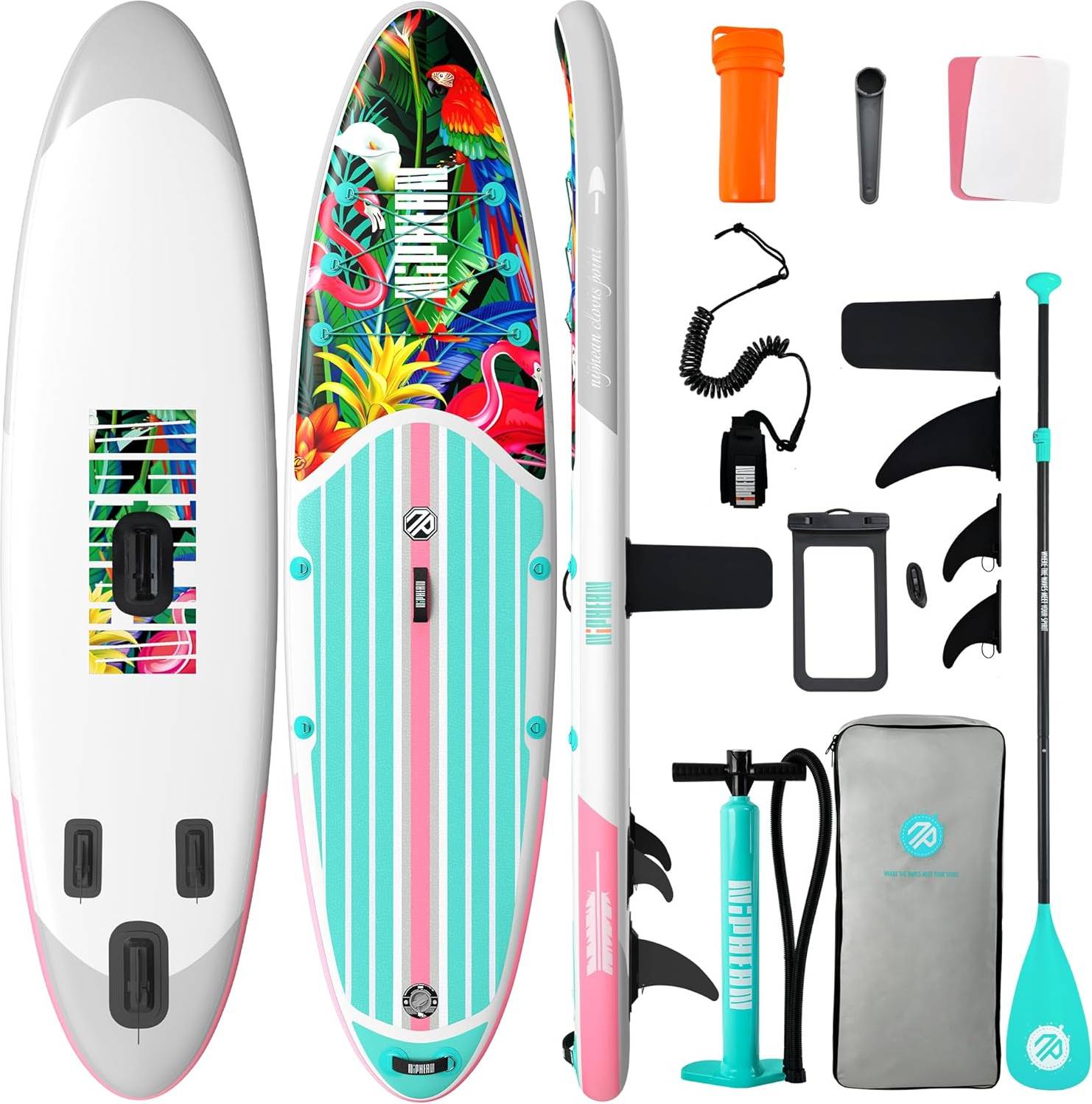 Paddle board Niphean Inflatable Stand Up Paddle Board 10 6 Inch