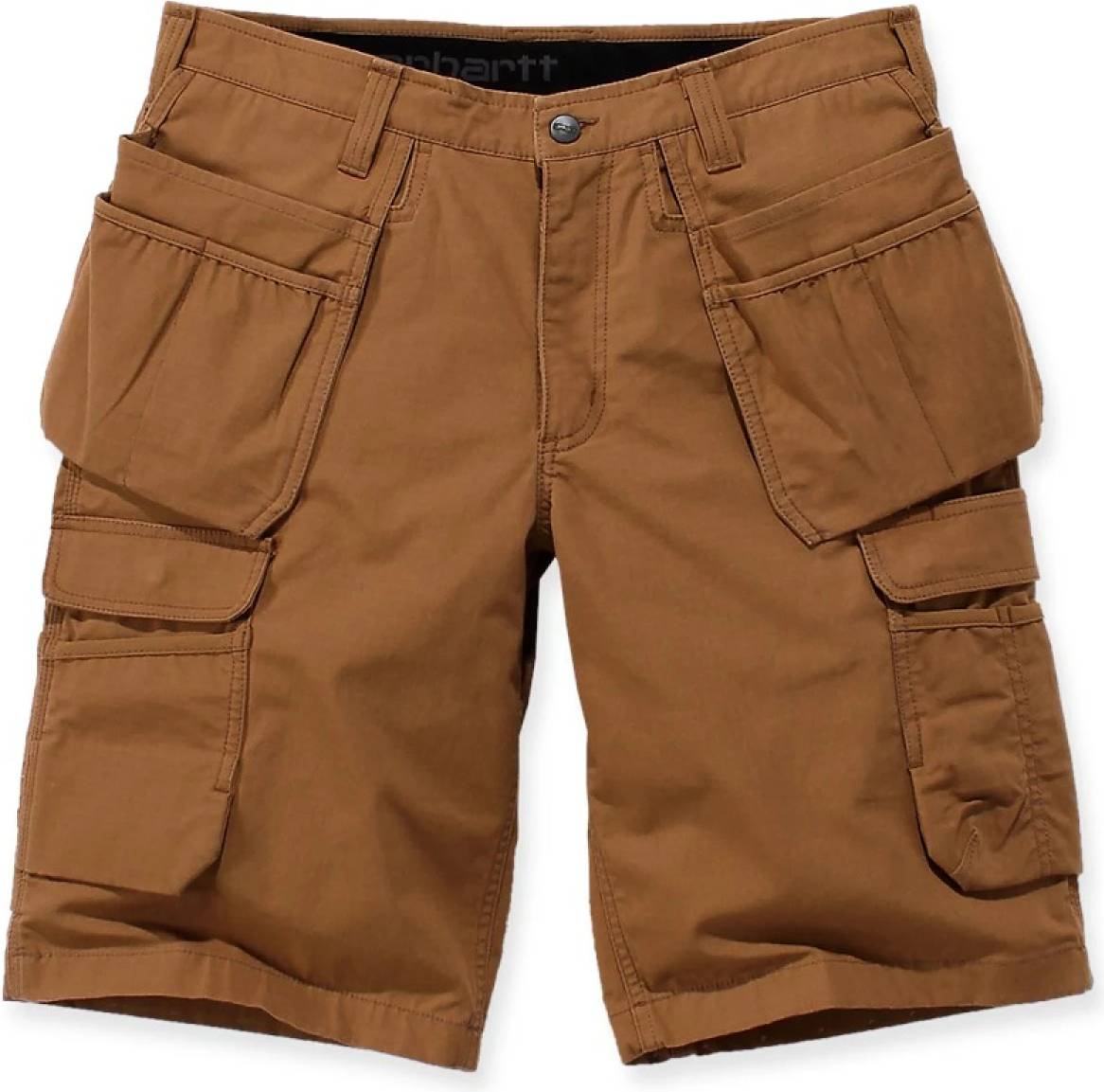 Multipocket Rugged Flex Hantverksshorts - Brown