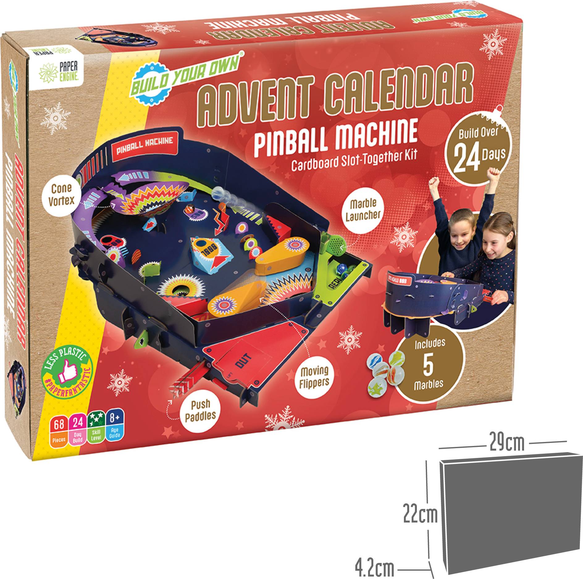 Build Your Own Pinball Machine Advent Calendar