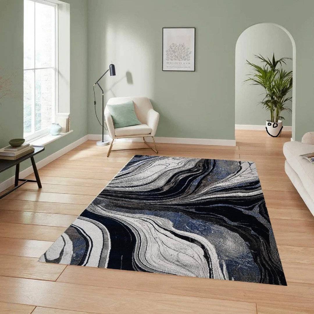 Large living room rugs Metro Lane Large Living Room Rugs Abstract Area Rug
