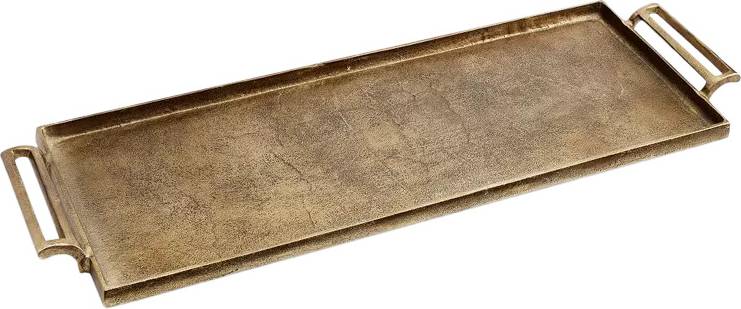 Rustic Large Rectangular Gold