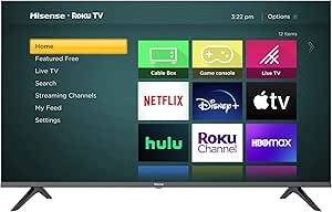 Hisense 40 Inch Class FHD 1080p Roku Smart LED TV 40H4030F1