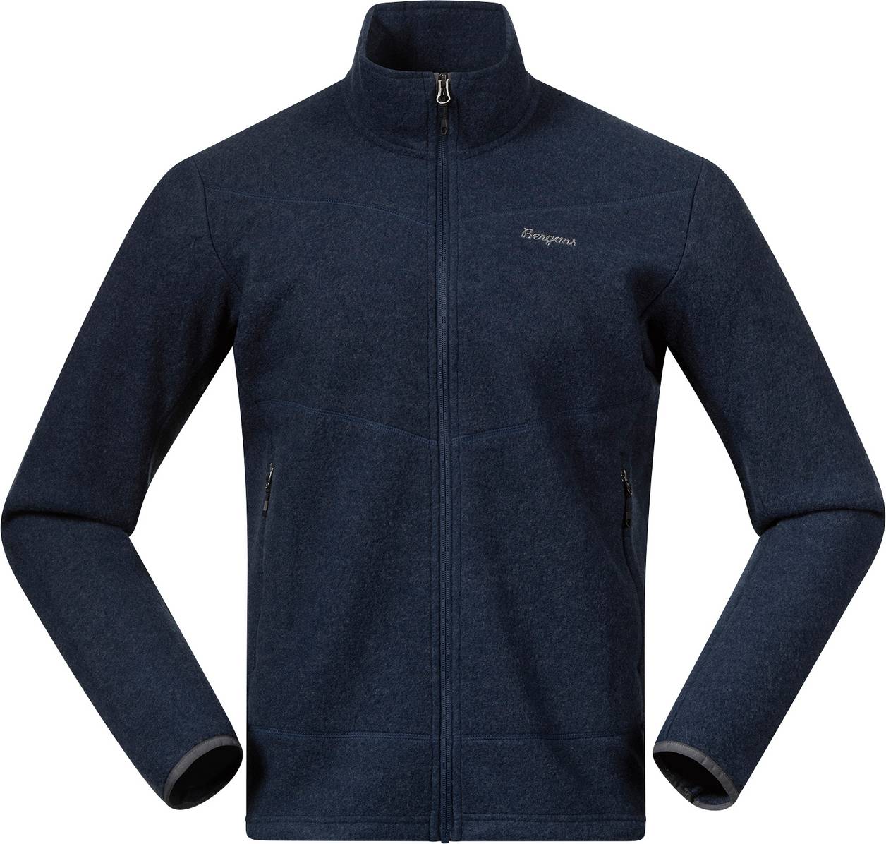 Bergans Rabot Merino Fleece Midlayer Jacket - Navy Blue
