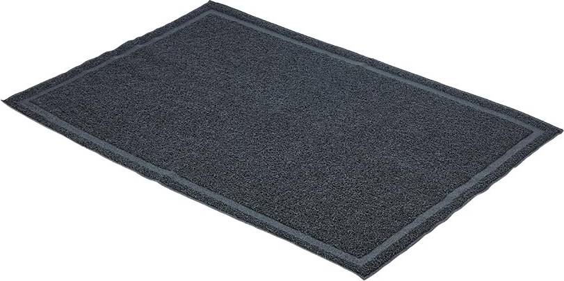 Pets at Home Rectangular Cat Litter Mat Grey Large