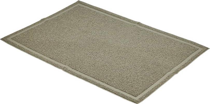 Pets at Home Rectangular Cat Litter Mat Grey Large