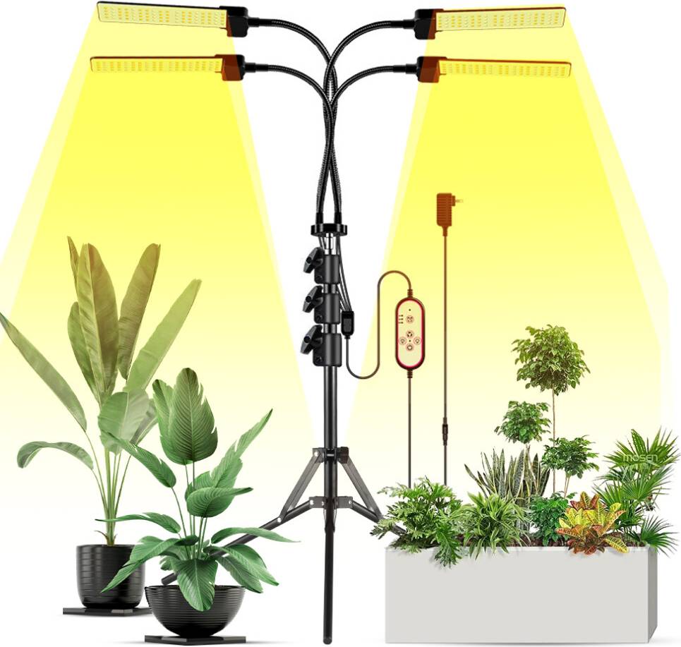 3-Head LED Grow Light Full Spectrum