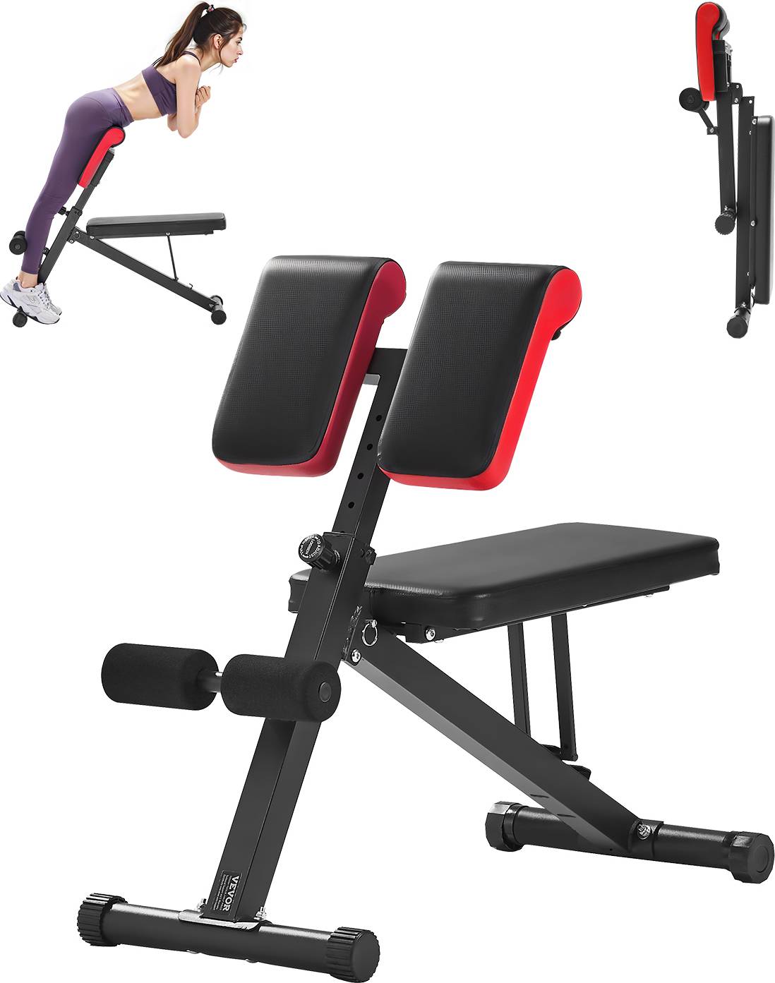Multi rack VEVOR Multi-Functional Weight Bench Adjustable Foldable