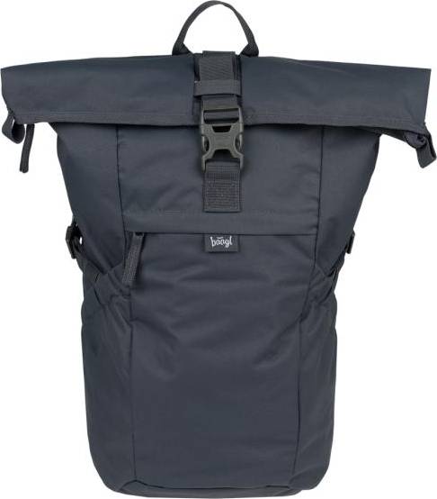 Baagl Rucksack Rolltop Backpack Wasserdicht - Grey