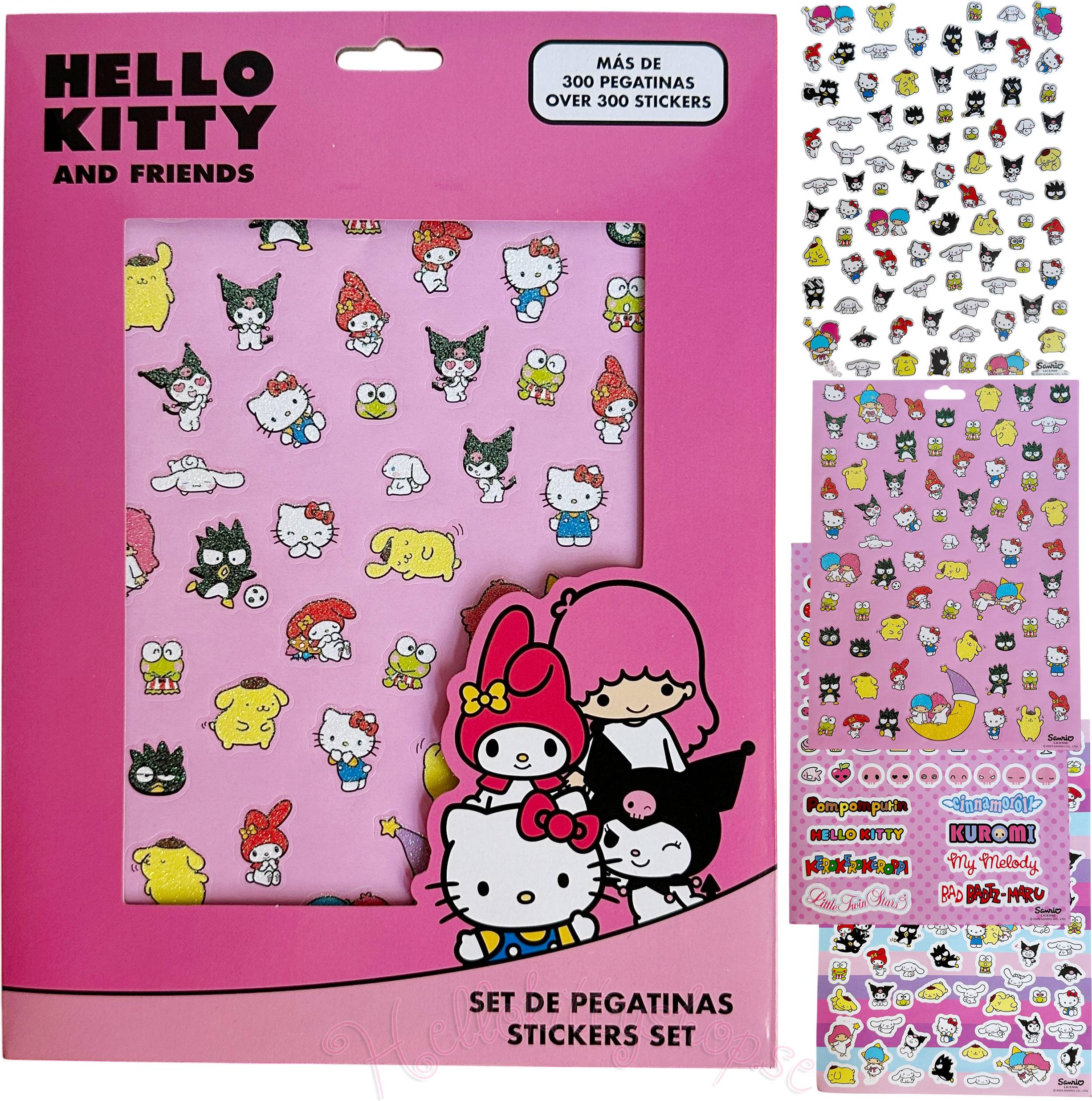 Hello Kitty Aufkleber Set Sticker