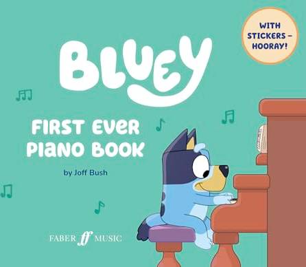 Bluey First Ever Piano Book
