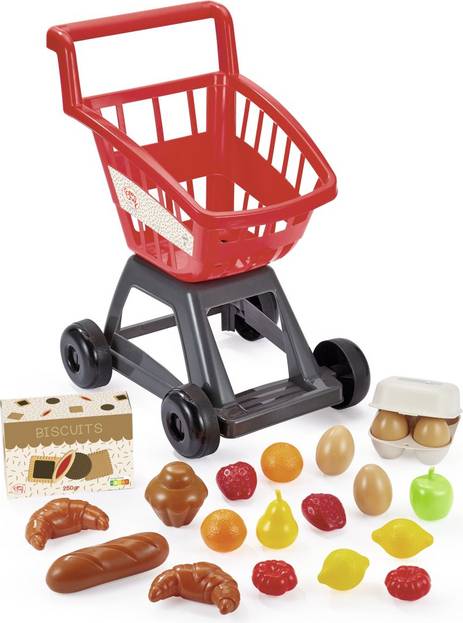 Shopping Cart With Food Rouge