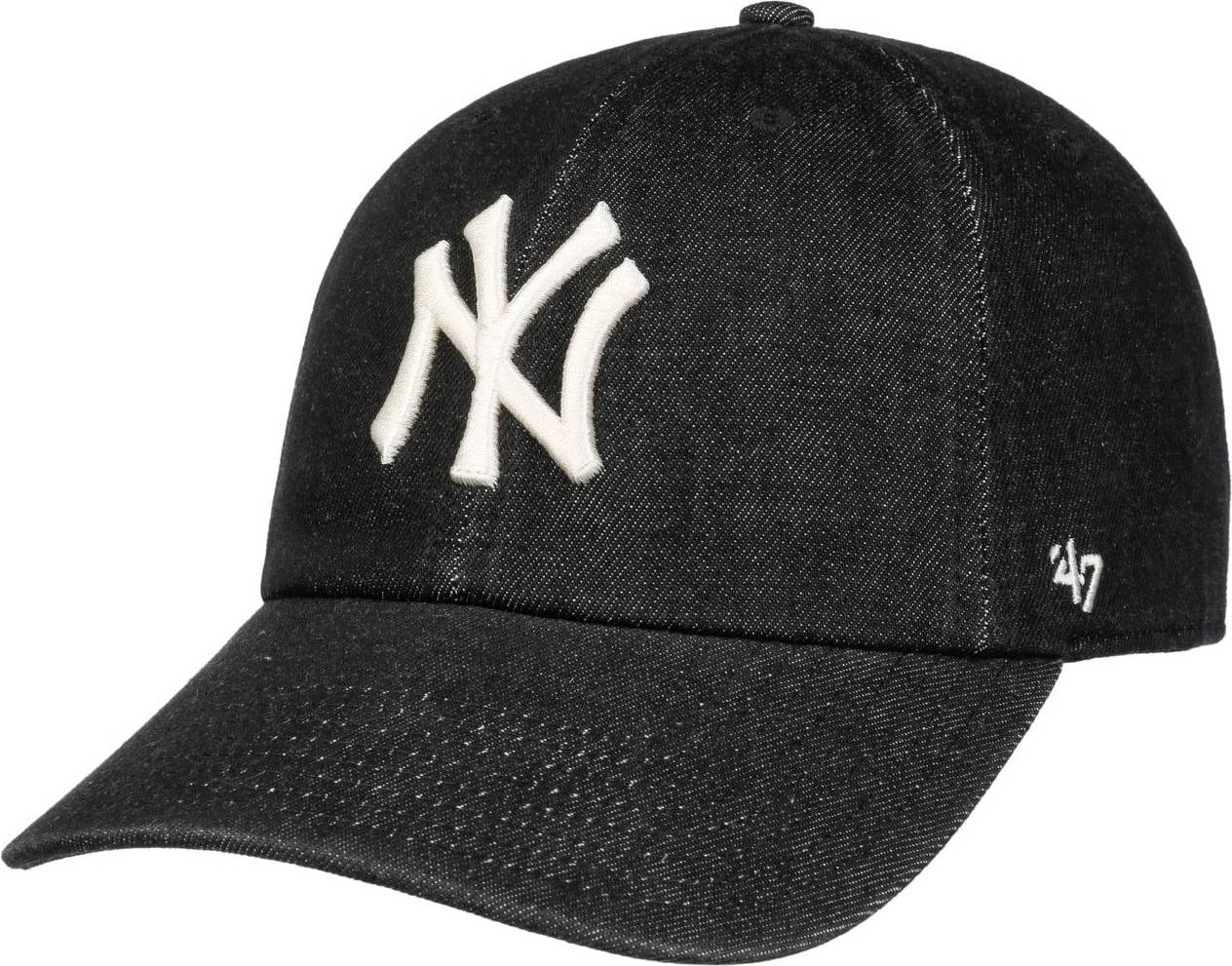 Clean Up Baseballcap Denim - Sort