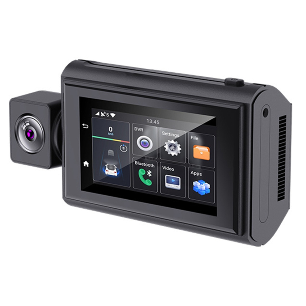 Tlily 3 Inch Car Rearview Mirror Dash Cam