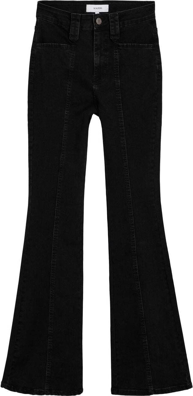 Scalpers Jeans - Sort