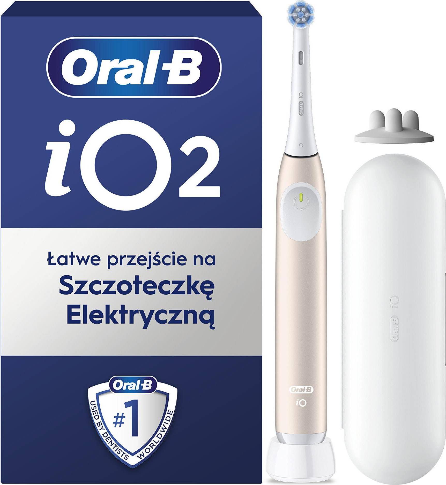 Oral b io2 Oral-B iO2 Electric Toothbrush Calm Pink