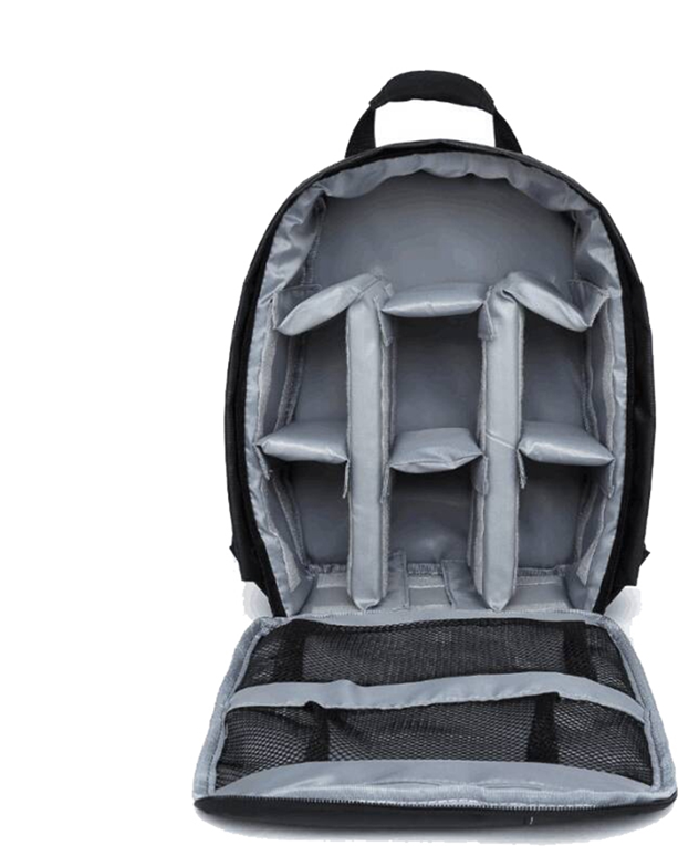 Multi-Functional Camera Backpack Gray
