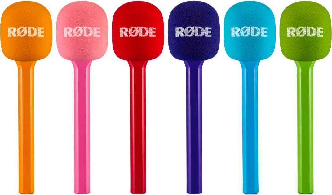 RØDE Interview GO Handheld Adapter Orange