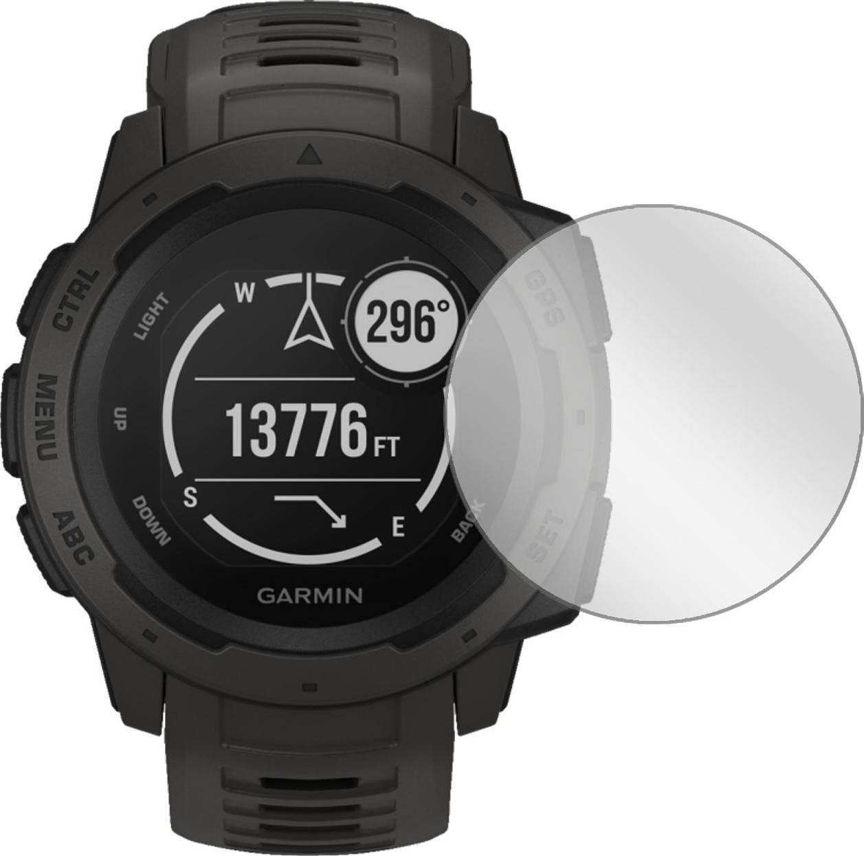 Dipos I Screen Protector For Garmin Crystal Clear