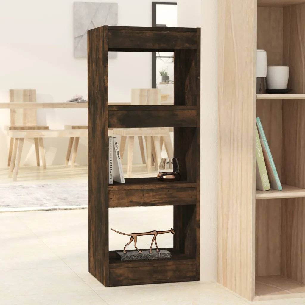 Ebern Designs Geisha Bookcase Rustic Brown Book Shelf