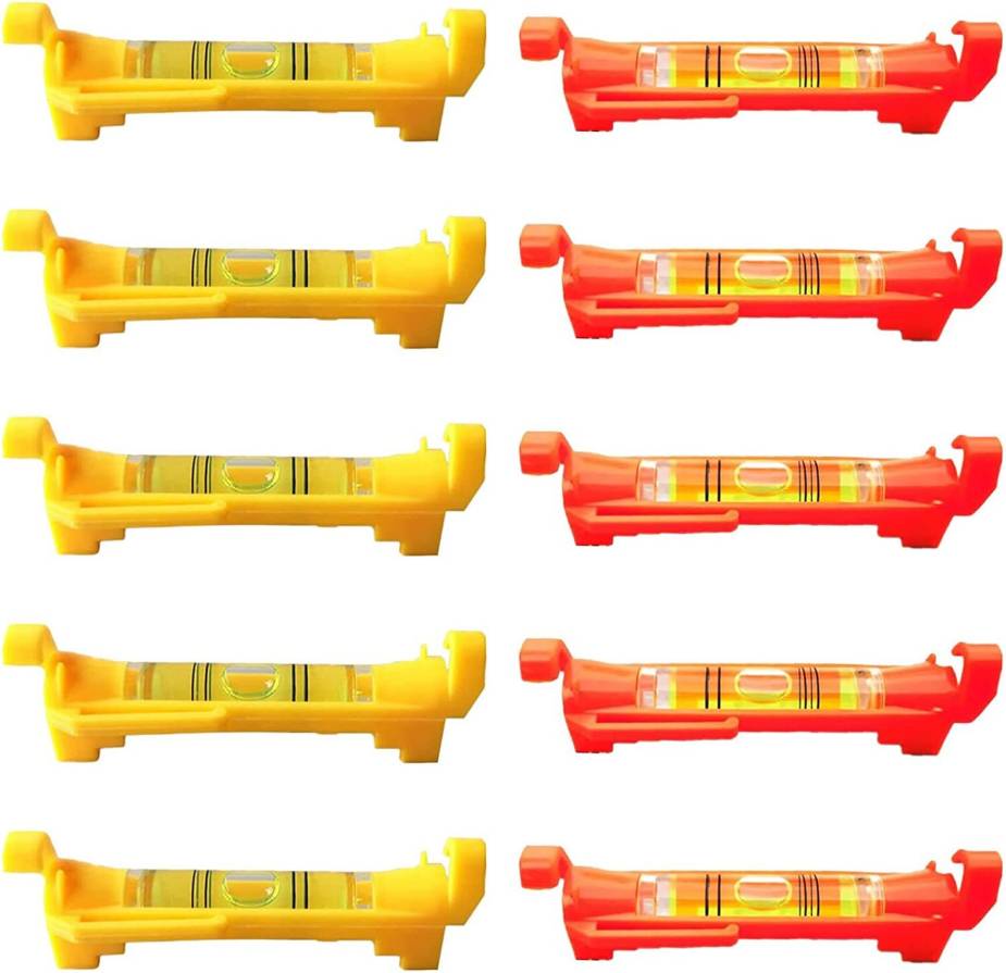 GOPatriot Memory 10 Pcs Mini String Tile Spirit Level