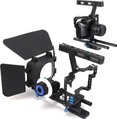 Slr Camera Cage Follow Focus Matte Box