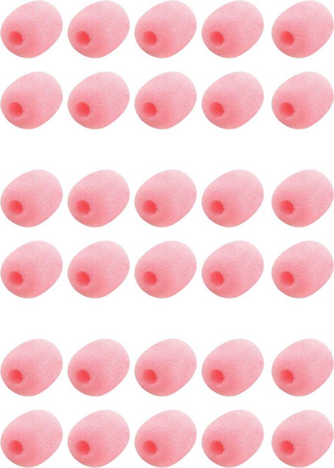 Confezione Da 10 Parabrezza Microfono Rosa