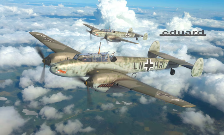 Eduard Messerschmitt Bf 110-D Weekend Edition Model Kit