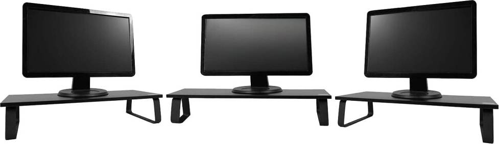 TekBox Single Double Monitor Riser Stand