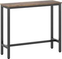 Rectangular Wood Effect Pub Coffee Table