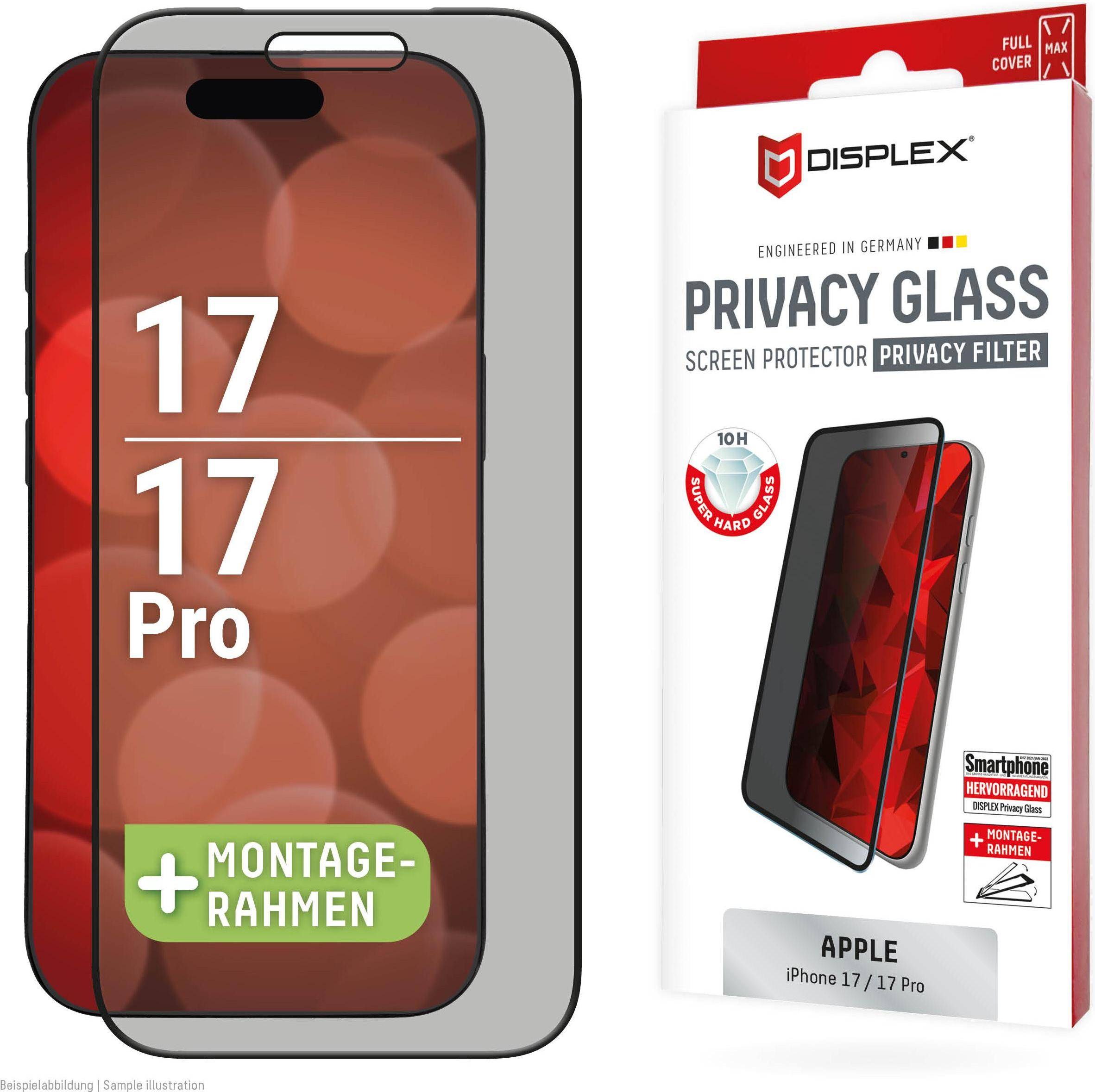 Iphone 17 pro glass Displex Privacy Glass Screen Protector iPhone 17 Pro