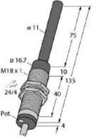 Turck WI70-M18-LIU5 Inductive Distance Sensor