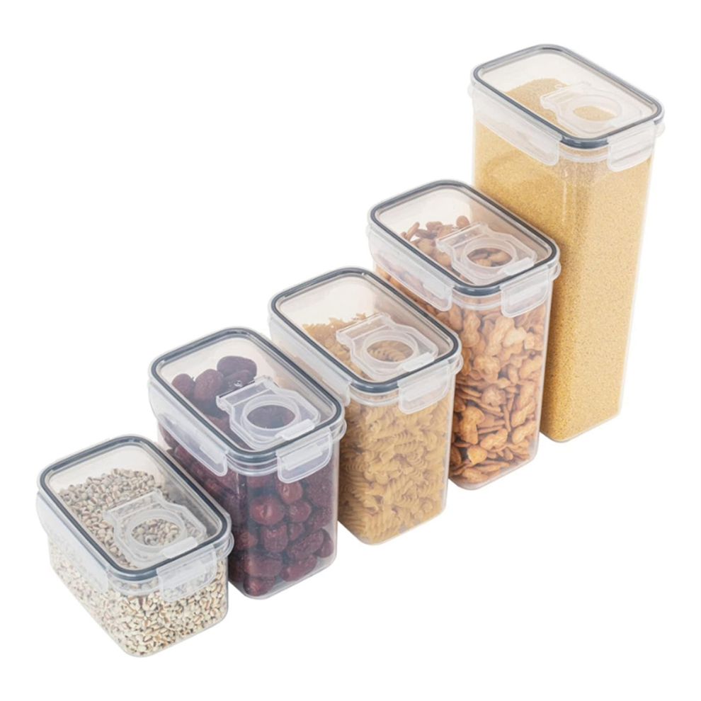 Saudism Storage Containers 5 Size Food Container 5pcs
