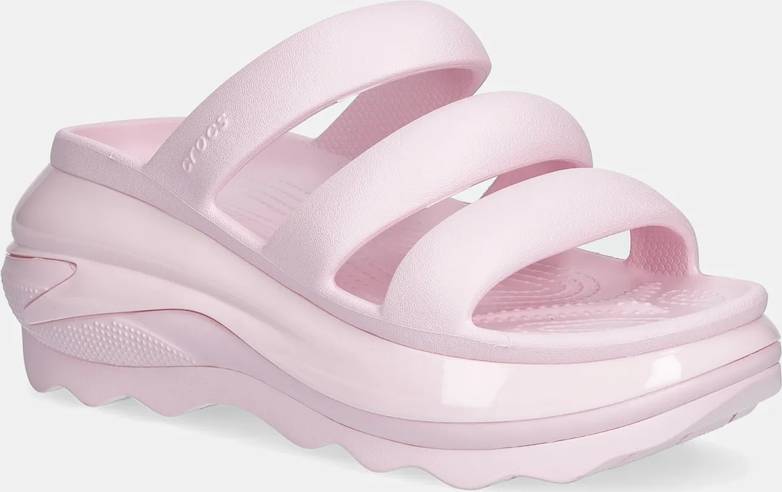 Crocs mega crush Crocs Mega Crush Triple Strap Slides - Rosa