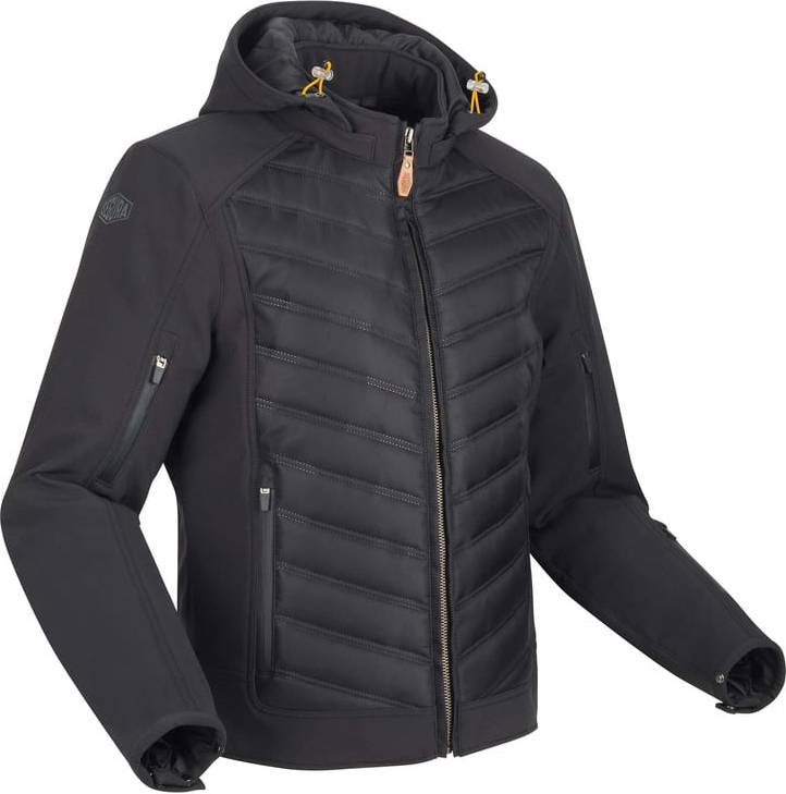 Natcho 2 Motorcykel Softshelljacka Sort
