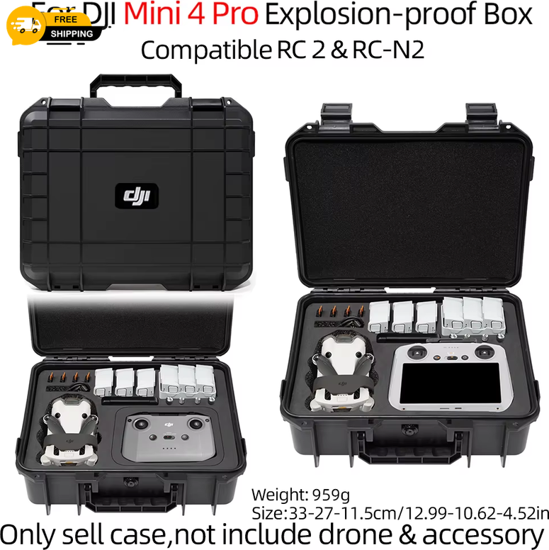 Dji mini 4 DJI Mini 4 Pro Explosion Proof Case