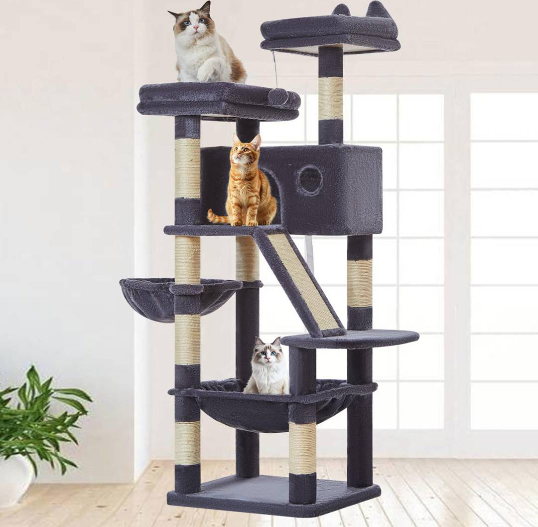 Archie & Oscar 146cm Cat Tower Large Multi-level