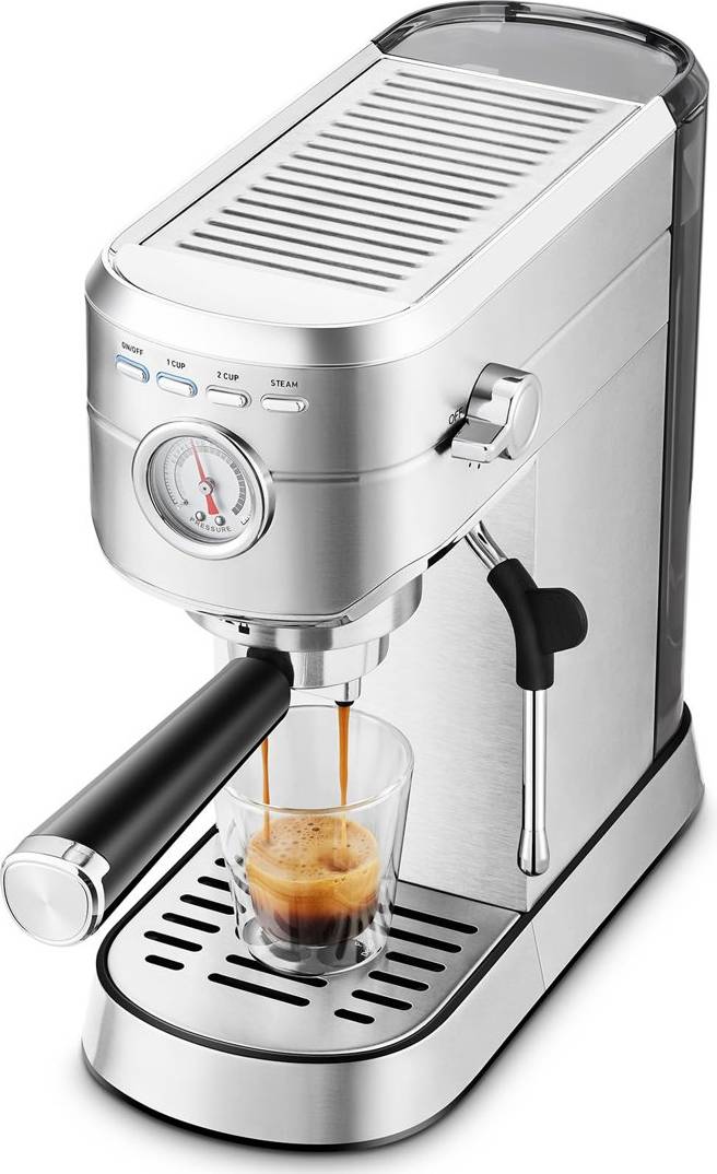 Coffee Machine With 1L Removable Water Tank
