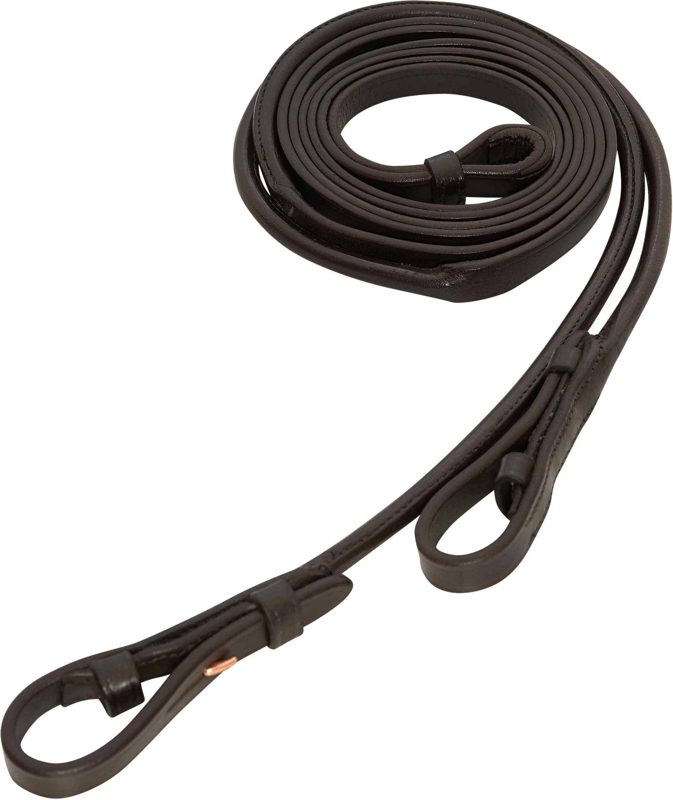 Imperial Riding Round Stitched Reins Marron