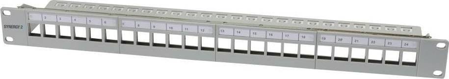 Synergy21 Keystone Modulrack 19 Patchpanel 24xTP Modul