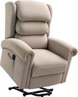 Electric recliner Homcom Power Lift Recliner Chair Velvet Electric Riser Lænestol