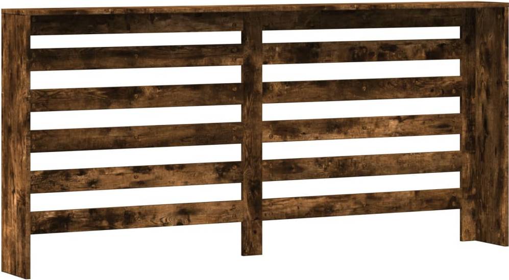 Ebern Designs Radiator Cover Smoked Oak Engineered Wood