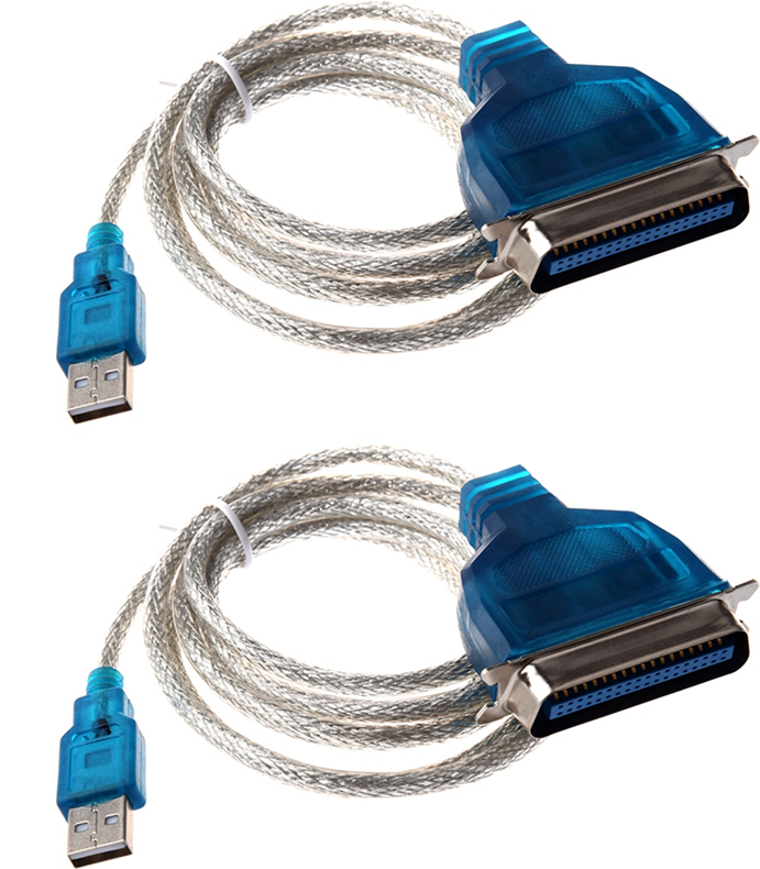 Melitt USB to Parallel IEEEE 1284 Printer Adapter Cable