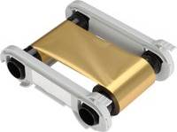 Evolis RCT216NAAA Thermal Transfer Ribbon Gold