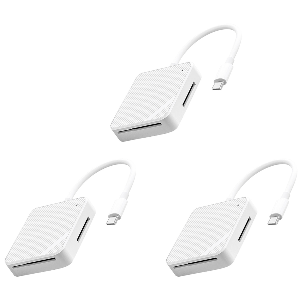 Spactz 4 in 1 Memory Card Reader Adapter Type C