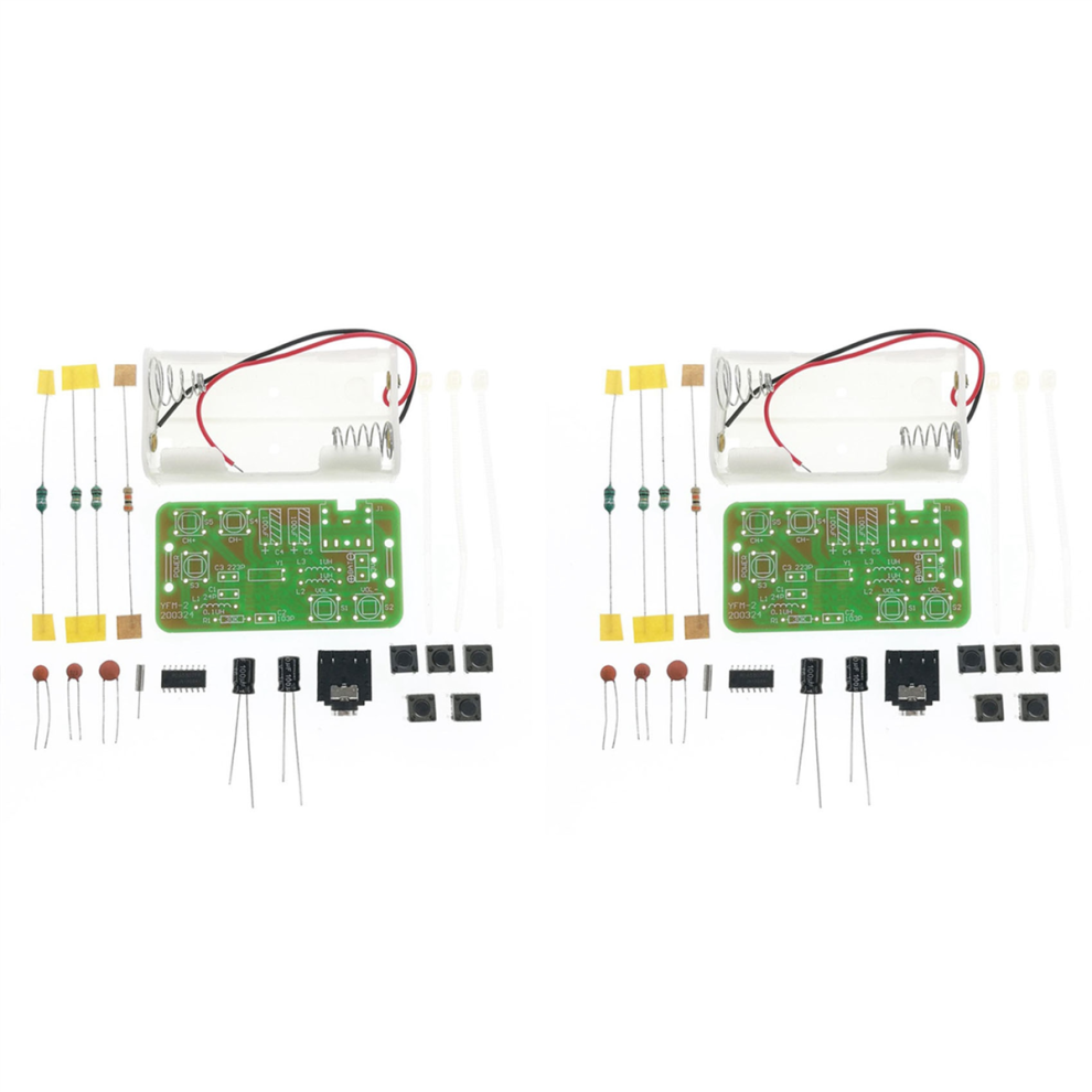 Adjustable 76-108MHz FM Stereo Radio Receiver Module Kit