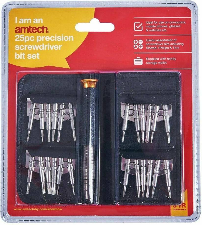 Philips 25 25pcs Precision Slotted Torx Set Bit Screwdriver